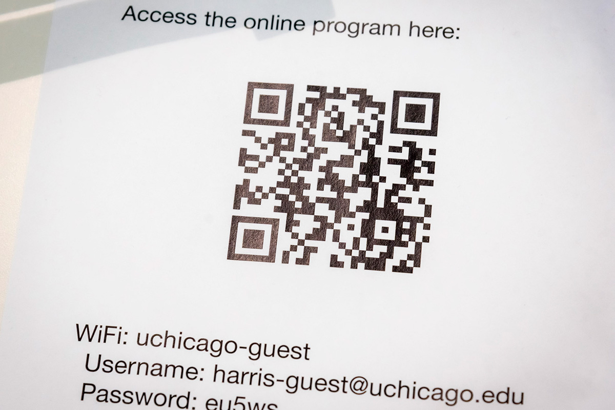 The conference program in Chicago went fully digital.